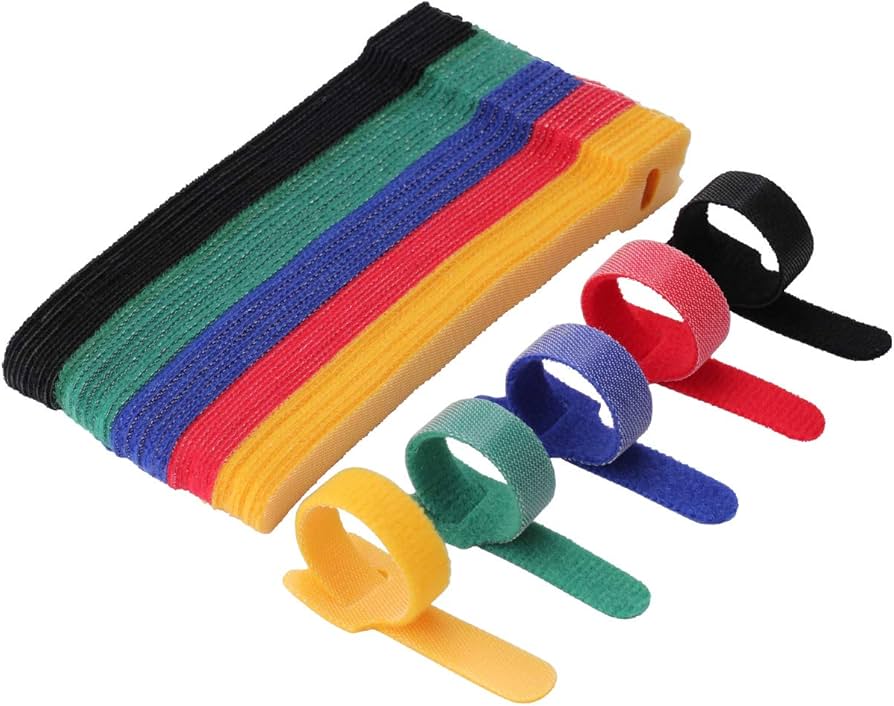Lot attaches velcro pour câbles